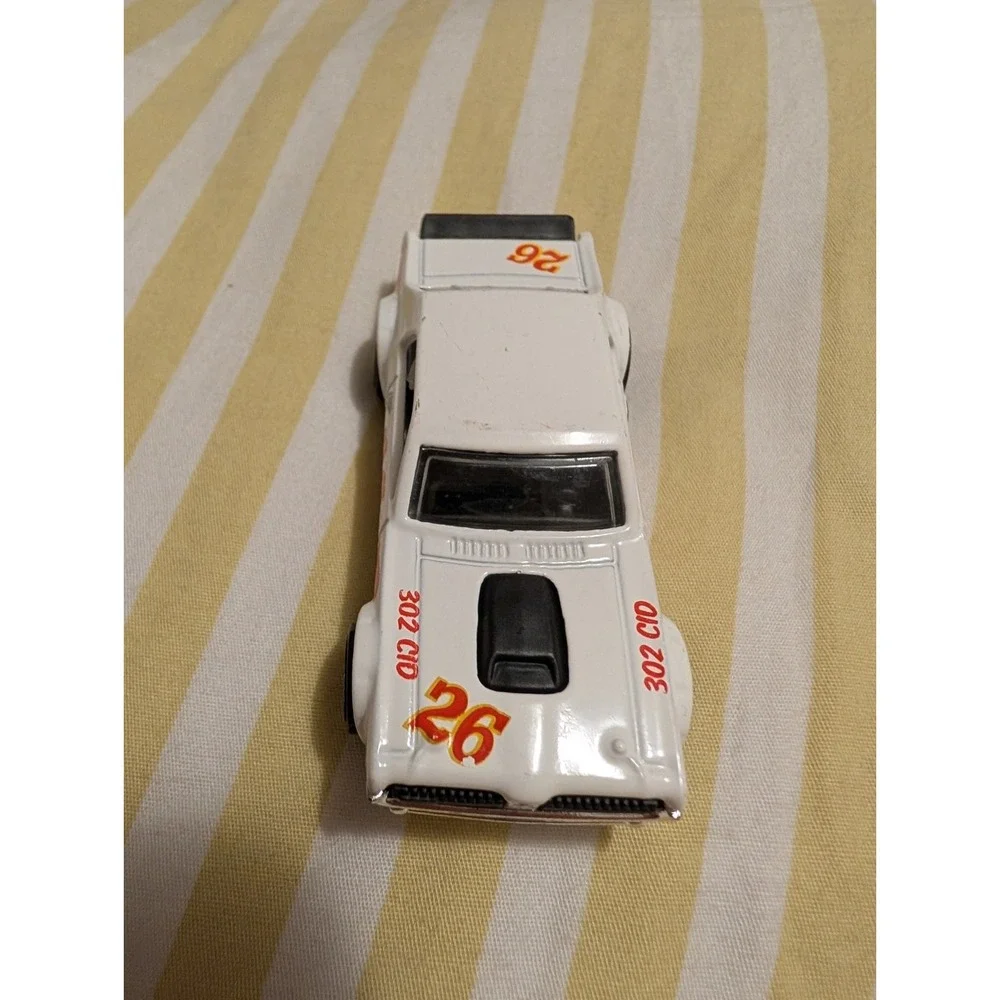 Hot Wheels 2014 Race White 68 Mercury Cougar 170 Diecast Car 1:64 Scale